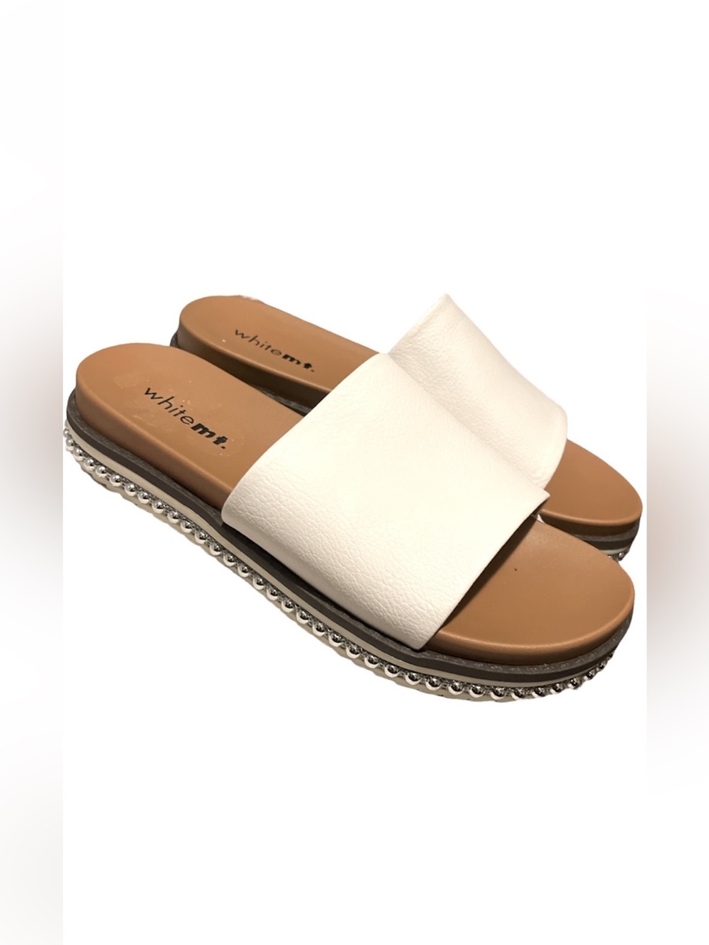 🛍️ NEW White Mountain Studded Summer Sandals